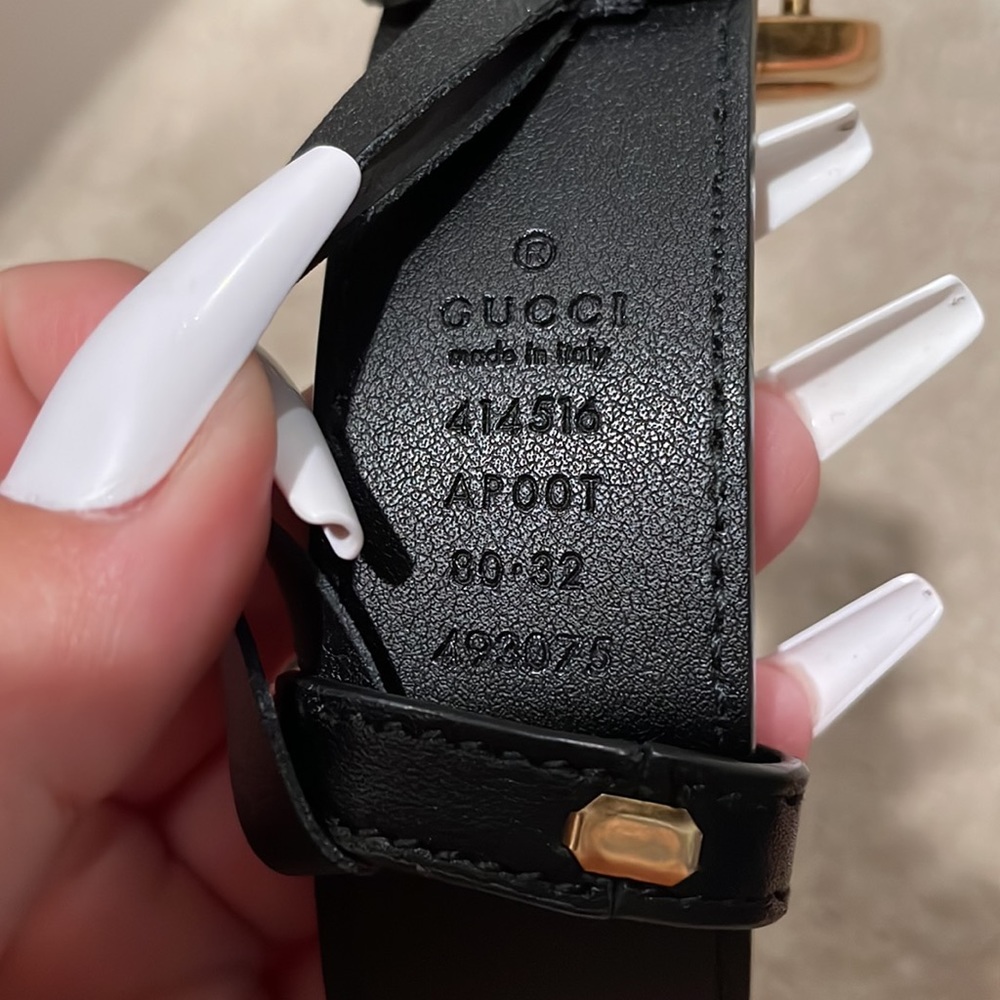Gucci woman’s thin belt - Picture 4 of 5